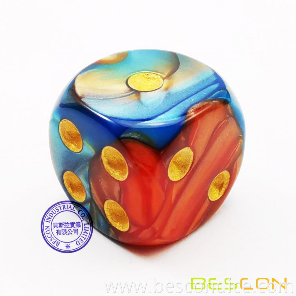 16mm Gemini Pipped Dice For Board Game Playing 4